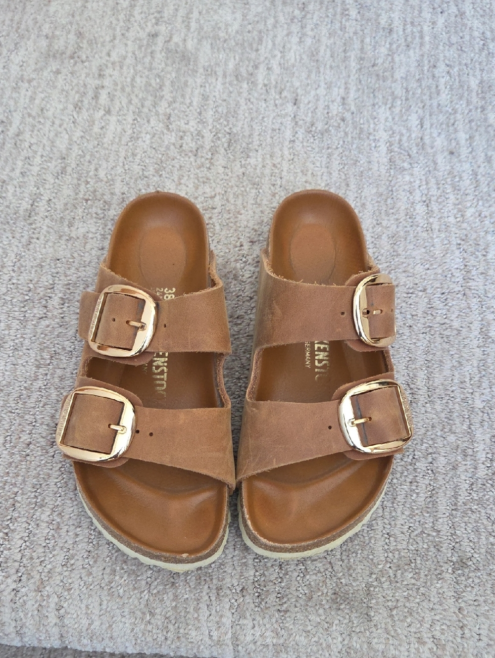 Birkenstock Arizona Suede Slide Sandals